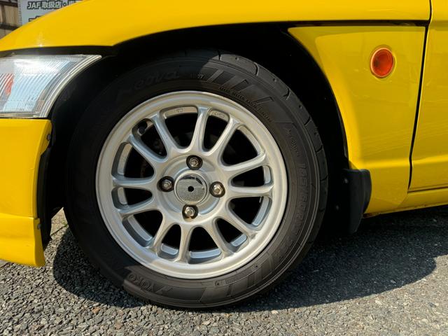 ビート 　ＥＣＵチューン　ハイオク仕様　新品ネオバタイヤ　新品スクリーン　社外アルミホイール　運転席フルバケシート　モモステ　社外マフラー　ラルグス車高調　社外フロントリップ　ＥＴＣ　ＵＳＢオーディオ（21枚目）