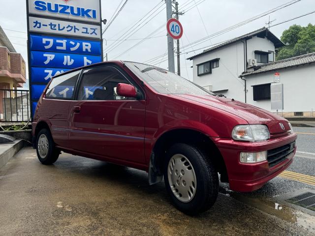 トゥデイ ＸＬセレクト　実走行距離　フルオリジナルコンディション　オリジナル塗装　禁煙車　限定車　限定色トリノレッドパール　修復歴無し　純正４速　ホンダディーラーメンテナンス車両　純正モケットフロアマット　純正ビニールマット（14枚目）