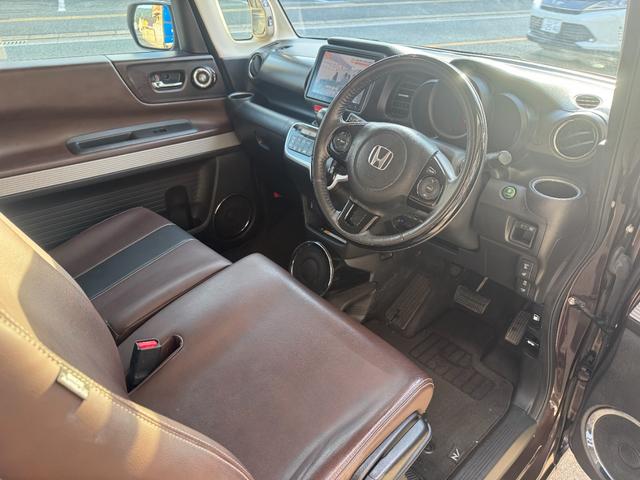 N-BOXスラッシュ X・ターボパッケージ ターボ車 純正15AW サウンドマッピング Bluetooth インテリアカラーパッケージ ETC スマートキー プッシュスタート HIDヘッドライト フルフラット チップアップリアシート(10枚目)