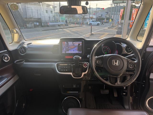 N-BOXスラッシュ X・ターボパッケージ ターボ車 純正15AW サウンドマッピング Bluetooth インテリアカラーパッケージ ETC スマートキー プッシュスタート HIDヘッドライト フルフラット チップアップリアシート(12枚目)