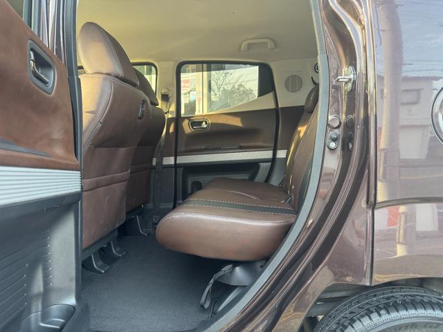 N-BOXスラッシュ X・ターボパッケージ ターボ車 純正15AW サウンドマッピング Bluetooth インテリアカラーパッケージ ETC スマートキー プッシュスタート HIDヘッドライト フルフラット チップアップリアシート(31枚目)