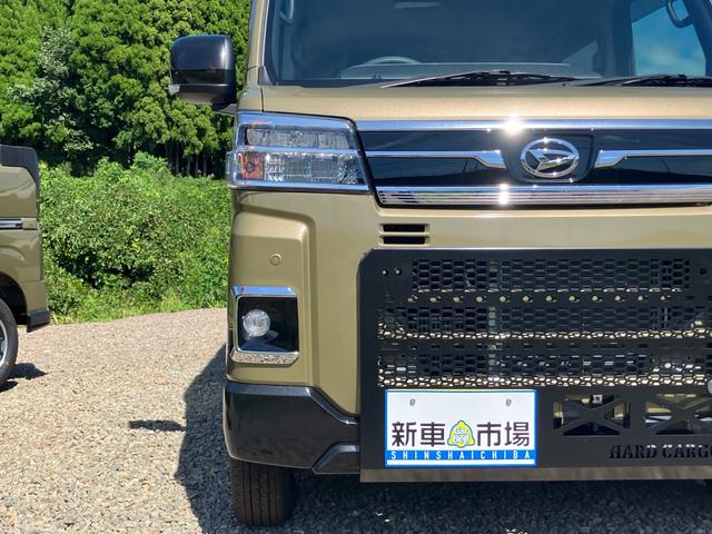 アトレー ＲＳ　届出済未使用車　ルーフレール　ハードカーゴ　ワークキャリアー　サイドオーニング　ＬＥＤスキッドグリル　後カメラ　ＡＴハイビーム　衝突軽減ブレーキシステム　コーナーソナー　車線逸脱警告　助手席エアバック（4枚目）