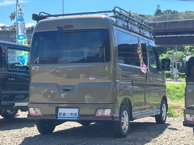 アトレー ＲＳ　届出済未使用車　ルーフレール　ハードカーゴ　ワークキャリアー　サイドオーニング　ＬＥＤスキッドグリル　後カメラ　ＡＴハイビーム　衝突軽減ブレーキシステム　コーナーソナー　車線逸脱警告　助手席エアバック（7枚目）