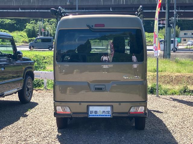 アトレー ＲＳ　届出済未使用車　ルーフレール　ハードカーゴ　ワークキャリアー　サイドオーニング　ＬＥＤスキッドグリル　後カメラ　ＡＴハイビーム　衝突軽減ブレーキシステム　コーナーソナー　車線逸脱警告　助手席エアバック（8枚目）