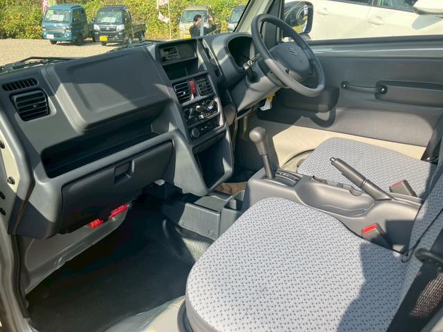 キャリイトラック ＫＣエアコン・パワステ　安全ボディ　パワーウィンドー　助手席エアバック　ＡＣ　運転席エアバック　パートタイム４ＷＤ　パワステ　横滑防止　ＡＢＳ　盗難防止システム（15枚目）