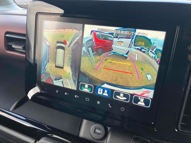 スペーシアカスタム ハイブリッドGS 全周囲カメラ 両側スライド・片側電動 ナビ TV クリアランスソナー オートクルーズコントロール レーンアシスト 衝突被害軽減システム オートライト LEDヘッドランプ スマートキー(5枚目)