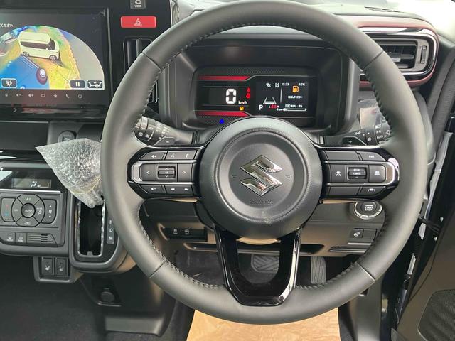 スペーシアカスタム ハイブリッドXSターボ 全周囲カメラ 両側電動スライドドア TV クリアランスソナー オートクルーズコントロール レーンアシスト 衝突被害軽減システム オートライト LEDヘッドランプ スマートキー アイドリングストップ(3枚目)