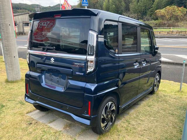 スペーシアカスタム ハイブリッドXSターボ 全周囲カメラ 両側電動スライドドア TV クリアランスソナー オートクルーズコントロール レーンアシスト 衝突被害軽減システム オートライト LEDヘッドランプ スマートキー アイドリングストップ(18枚目)