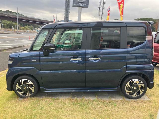 スペーシアカスタム ハイブリッドXSターボ 全周囲カメラ 両側電動スライドドア TV クリアランスソナー オートクルーズコントロール レーンアシスト 衝突被害軽減システム オートライト LEDヘッドランプ スマートキー アイドリングストップ(21枚目)