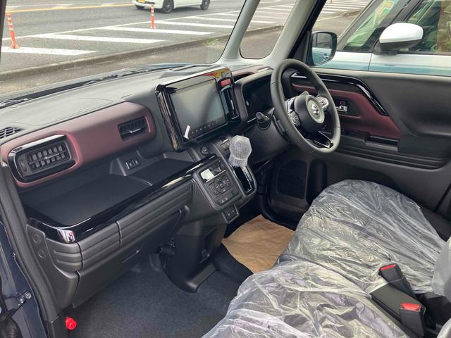 スペーシアカスタム ハイブリッドXSターボ 全周囲カメラ 両側電動スライドドア TV クリアランスソナー オートクルーズコントロール レーンアシスト 衝突被害軽減システム オートライト LEDヘッドランプ スマートキー アイドリングストップ(34枚目)