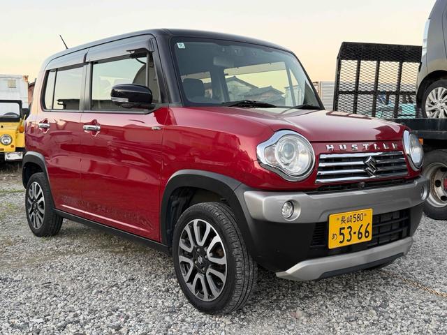ハスラー ＪスタイルＩＩ　ＥＴＣ　全周囲カメラ　ナビ　ＴＶ　レーンアシスト　衝突被害軽減システム　ＨＩＤ　スマートキー　アイドリングストップ　電動格納ミラー　シートヒーター　ベンチシート　ＣＶＴ　盗難防止システム　ＡＢＳ（18枚目）