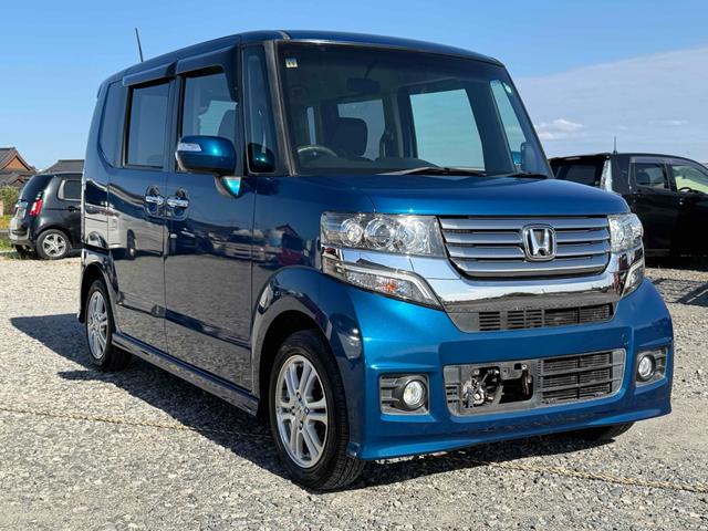 N-BOXカスタム G・Lパッケージ ETC バックカメラ 両側スライド・片側電動 ナビ TV HID スマートキー アイドリングストップ ベンチシート CVT 盗難防止システム ABS ESC アルミホイール エアコン(19枚目)
