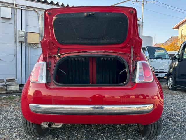 ５００Ｃ 　電動ソフトトップ　サンル－フ（13枚目）