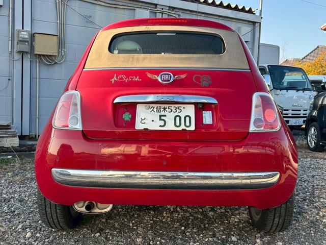 ５００Ｃ 　電動ソフトトップ　サンル－フ（17枚目）