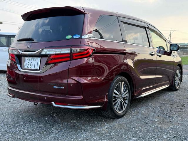 オデッセイハイブリッド ハイブリッドアブソルート・ＥＸホンダセンシング　ハイブリッド　ドライブレコーダー　全周囲カメラ　ナビ　ＴＶ　両側電動スライドドア　クリアランスソナー　オートクルーズコントロール　レーンアシスト　パークアシスト　衝突被害軽減システム　オートライト（25枚目）