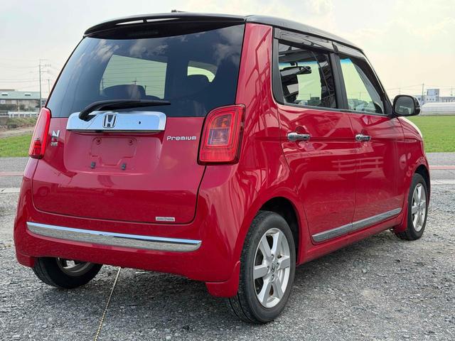 Ｎ－ＯＮＥ プレミアム・Ｌパッケージ　バックカメラ　オートライト　ＨＩＤ　スマートキー　アイドリングストップ　電動格納ミラー　ＣＶＴ　盗難防止システム　ＡＢＳ　ＥＳＣ　アルミホイール　衝突安全ボディ　エアコン　パワーステアリング（14枚目）