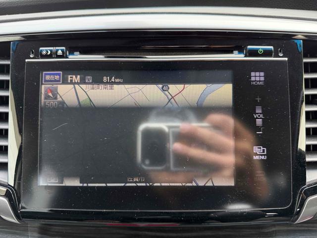 オデッセイ アブソルート・EX ETC ナビ 両側電動スライドドア スマートキー アイドリングストップ 電動格納ミラー 3列シート ウォークスルー CVT アルミホイール CD USB ESC エアコン パワーステアリング(3枚目)