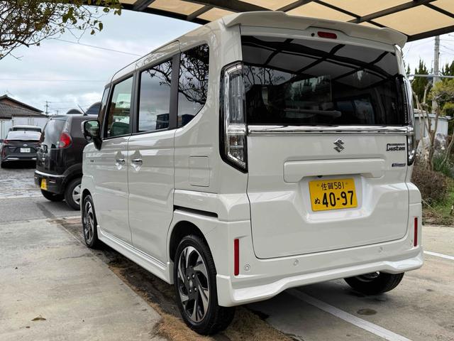 スペーシアカスタム ハイブリッドXSターボ ETC 全周囲カメラ 両側電動スライドドア ナビ TV クリアランスソナー オートクルーズコントロール レーンアシスト 衝突被害軽減システム オートライト LEDヘッドランプ スマートキー(26枚目)