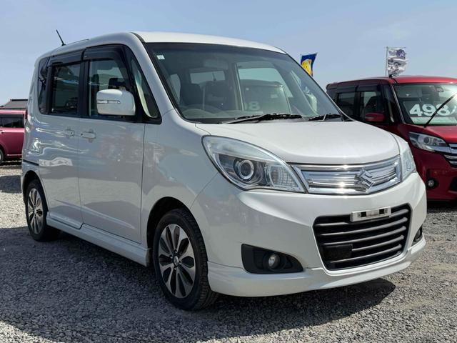 ソリオ Ｓ　ＥＴＣ　バックカメラ　ナビ　オートクルーズコントロール　衝突被害軽減システム　両側電動スライドドア　ＨＩＤ　スマートキー　電動格納ミラー　ウォークスルー　ＣＶＴ　アルミホイール　盗難防止システム（17枚目）