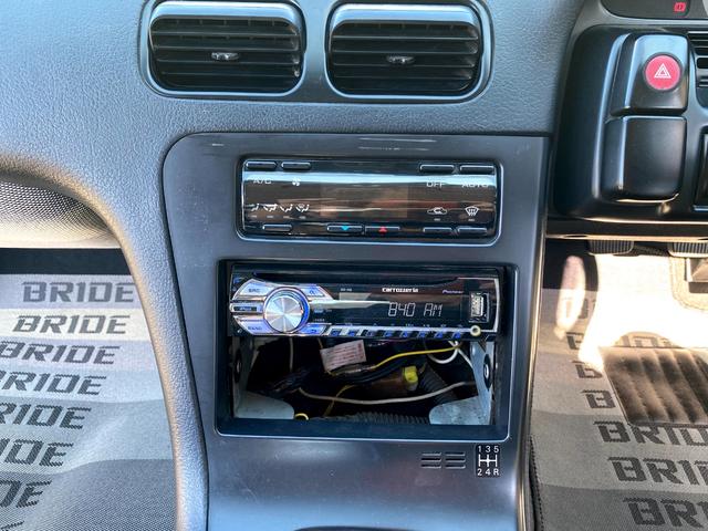 タイプX 5MT/BRIDEセミバケットシート/BRIDEグローブボックス/HPIインタークーラー/BRITZラジエター/BRITZ車高調/SSRエイグルミネルバ18インチ9J10J/D-MAXアーム/(8枚目)