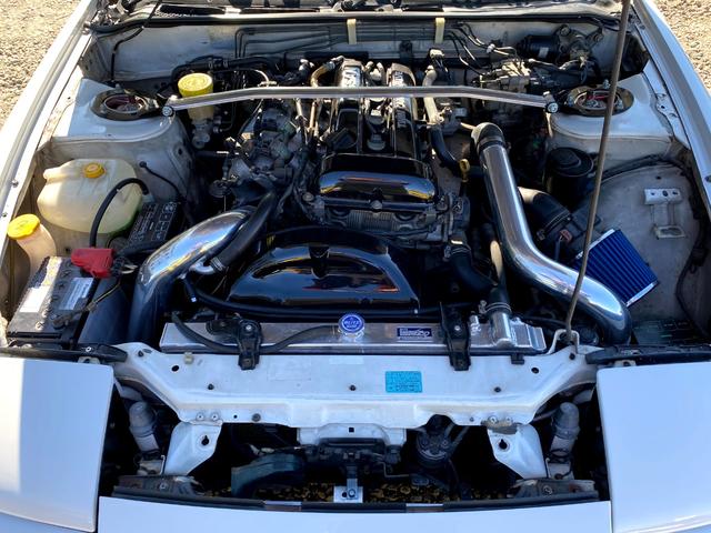 タイプX 5MT/BRIDEセミバケットシート/BRIDEグローブボックス/HPIインタークーラー/BRITZラジエター/BRITZ車高調/SSRエイグルミネルバ18インチ9J10J/D-MAXアーム/(15枚目)