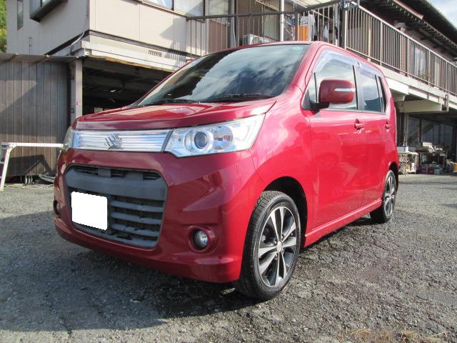 ワゴンＲスティングレー Ｔ　車検令和８年９月・Ｐスタート・Ｉストップ・スマートフォン連携ナビ・ＴＶ・ディスチャージヘッドライト・ＩＣターボ・パドルシフト（2枚目）