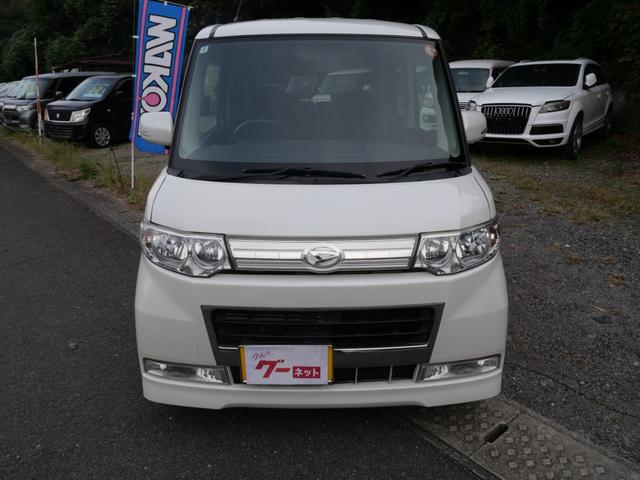 タント カスタムXリミテッド 左側電動スライドドア CD スマートキー オートエアコン 電動格納ミラー 純正14インチアルミホイール パワーウィンドウ(3枚目)