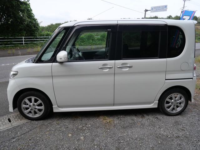 タント カスタムXリミテッド 左側電動スライドドア CD スマートキー オートエアコン 電動格納ミラー 純正14インチアルミホイール パワーウィンドウ(5枚目)