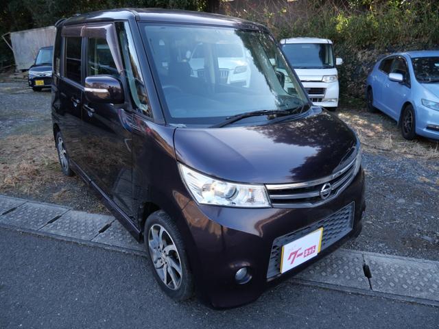 ルークス ハイウェイスター　左側電動スライドドア　ナビ　ＴＶ　バックモニター　電動格納ミラー　ＥＴＣ　オートエアコン　パワーステアリング　パワーウインドウ（4枚目）