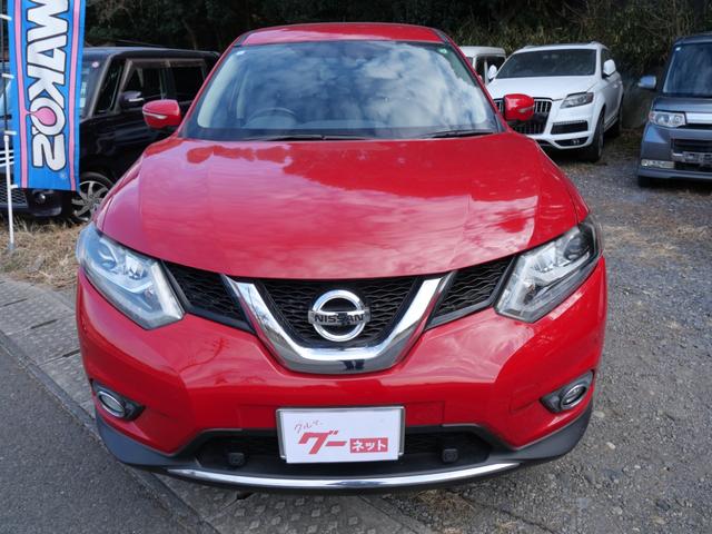 エクストレイル ２０Ｘ　エマージェンシーブレーキパッケージ　ナビ　アラウンドビューモニター　フルセグ　７人乗り　撥水カブロンシート　シートヒーター　アイドリングストップ　ＬＥＤヘッドライト（3枚目）