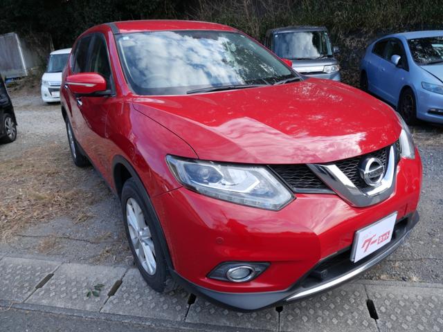 エクストレイル ２０Ｘ　エマージェンシーブレーキパッケージ　ナビ　アラウンドビューモニター　フルセグ　７人乗り　撥水カブロンシート　シートヒーター　アイドリングストップ　ＬＥＤヘッドライト（4枚目）