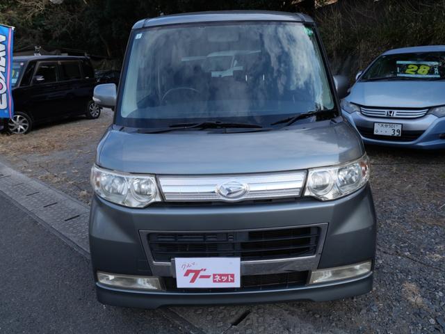 タント カスタムＸリミテッド　ナビ　フルセグ　バックモニター　左側電動スライドドア　オートエアコン　純正１４インチアルミホイール　パワーウィンドウ　パワーステアリング（3枚目）