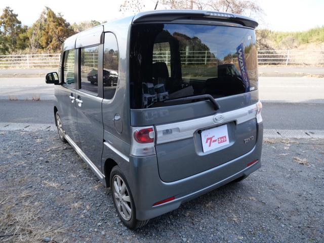 タント カスタムＸリミテッド　ナビ　フルセグ　バックモニター　左側電動スライドドア　オートエアコン　純正１４インチアルミホイール　パワーウィンドウ　パワーステアリング（8枚目）