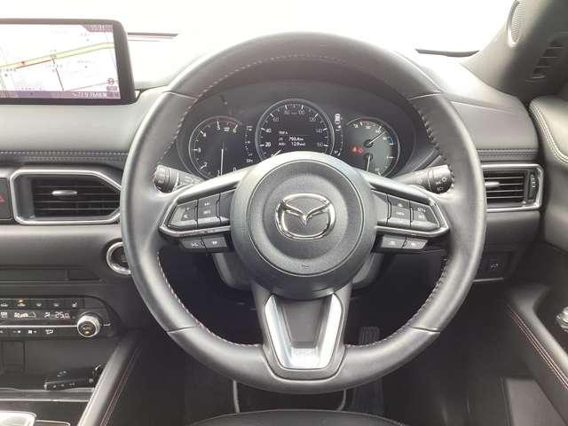 ＣＸ－５ ２．２　ＸＤ　スポーツ　アピアランス　ディーゼルターボ　３６０°カメラ　マツダコネクト　フルセグＴＶ　３６０度ビュー　ソナー　パワーテールゲート　ＬＥＤライト　本革シート　パワーシート　クルコン　サイドカメラ　シートヒーター　フロントカメラ　ツインターボ（12枚目）