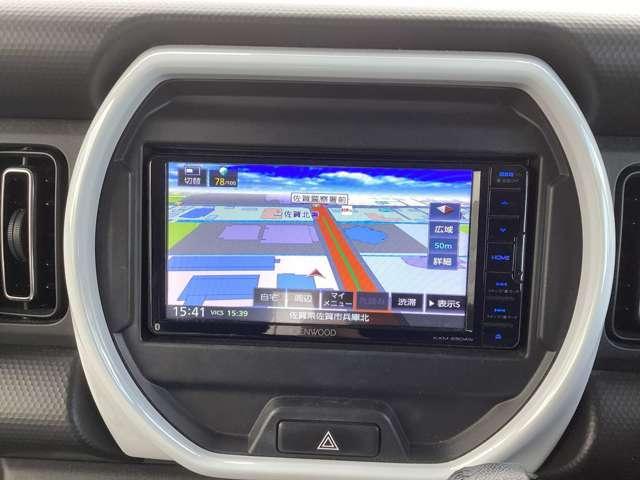 フレアクロスオーバー ６６０　ハイブリッド　ＸＳ　エアバック　ＡＢＳ　純正ナビ　フルセグＴＶ　メモリーナビゲーション　禁煙　ナビＴＶ　イモビライザー　シートヒータ　リアコーナーセンサー　フルセグＴＶ　記録簿　ｉ－ｓｔｏｐ　ＡＣ　スマートキー　ＥＴＣ（5枚目）