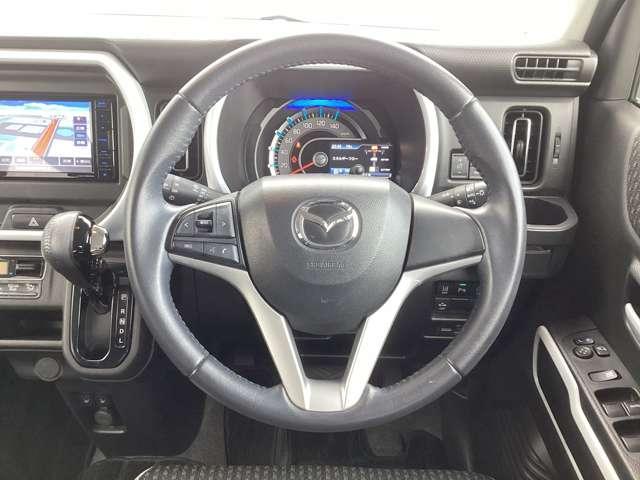 フレアクロスオーバー ６６０　ハイブリッド　ＸＳ　エアバック　ＡＢＳ　純正ナビ　フルセグＴＶ　メモリーナビゲーション　禁煙　ナビＴＶ　イモビライザー　シートヒータ　リアコーナーセンサー　フルセグＴＶ　記録簿　ｉ－ｓｔｏｐ　ＡＣ　スマートキー　ＥＴＣ（13枚目）