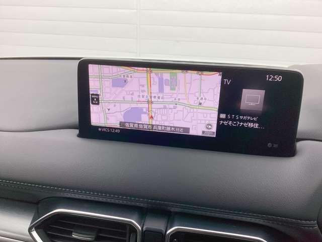 ＣＸ－８ ２．２　ＸＤ　プロアクティブ　ディーゼルターボ　エアバック　ＡＢＳ　３６０°カメラ　アドバンストキー　横滑り防止機能　電動Ｒゲート　クルーズコントロール　地デジ　アイスト　ＥＴＣ車載器　ＤＶＤ再生可　エアコン　パワーシート　シートヒーター　ターボ（5枚目）