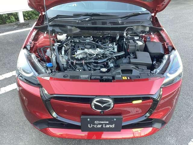 MAZDA2 1.5 15BD エアバック ABS マツダコネクトナビ パノラマモニタ スマートシティブレーキサポート 前後ソナー LEDヘッドランプ フルセグTV バックカメラ アドバンストキー エアコン メモリーナビ ナビTV(18枚目)