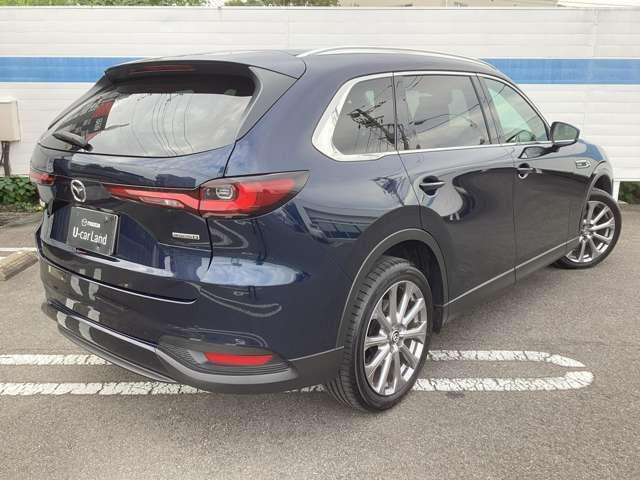 CX-80 3.3 XD Lパッケージ ディーゼルターボ エアバック ABS マツダコネクトナビ アルミホイール パノラマサンルーフ フルセグTV オートクルーズコントロール 電動リアゲート レザーシート 全周囲カメラ パワーシート スマートキー 3列シート(2枚目)