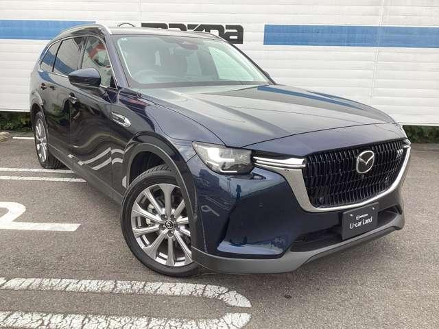 CX-80 3.3 XD Lパッケージ ディーゼルターボ エアバック ABS マツダコネクトナビ アルミホイール パノラマサンルーフ フルセグTV オートクルーズコントロール 電動リアゲート レザーシート 全周囲カメラ パワーシート スマートキー 3列シート(8枚目)