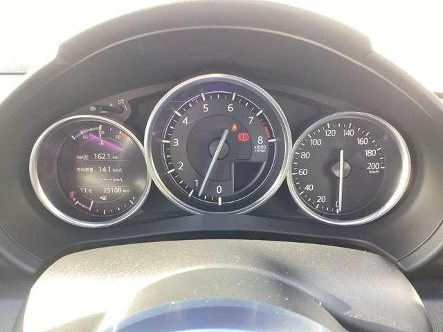 視認性の良いメーターパネル☆シンプルに見えますがよく見ていただくと手の込んだ造りがお分かりいただけます☆