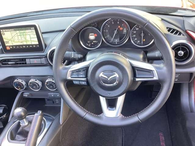 ロードスターRF 2.0 RS エアバック ABS 純正レカロシート LEDランプ 盗難防止システム ETC車載器 Iストップ 横滑り防止装置 1オーナー キーレス フルオートエアコン アルミホイール 記録簿 シートヒーター Sキー(11枚目)