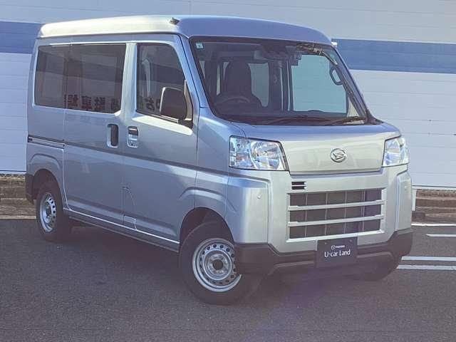 ハイゼットカーゴ 660 デラックス エアバック 衝突被害軽減ブレーキ 前後ソナー キーレスキー 両側スライドドア パワーウインドウ エコアイドル ESC マニュアルエアコン 記録簿 両席エアバッグ パワーステアリング ABS プリクラ(8枚目)
