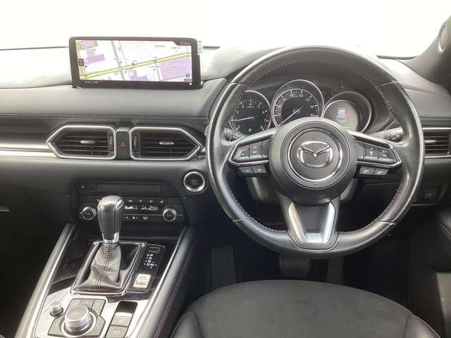 CX-8 2.5 25S ブラックトーン エディション エアバック ABS マツダコネクトナビ 360°ビュー LEDライト スマートシティブレーキ アルミホイール クルーズコントロール オートエアコン Pシート メモリーナビゲーション ABS Bカメラ(4枚目)