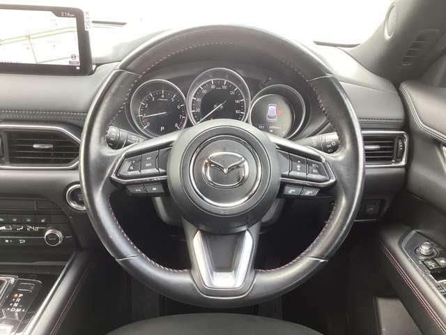 CX-8 2.5 25S ブラックトーン エディション エアバック ABS マツダコネクトナビ 360°ビュー LEDライト スマートシティブレーキ アルミホイール クルーズコントロール オートエアコン Pシート メモリーナビゲーション ABS Bカメラ(14枚目)
