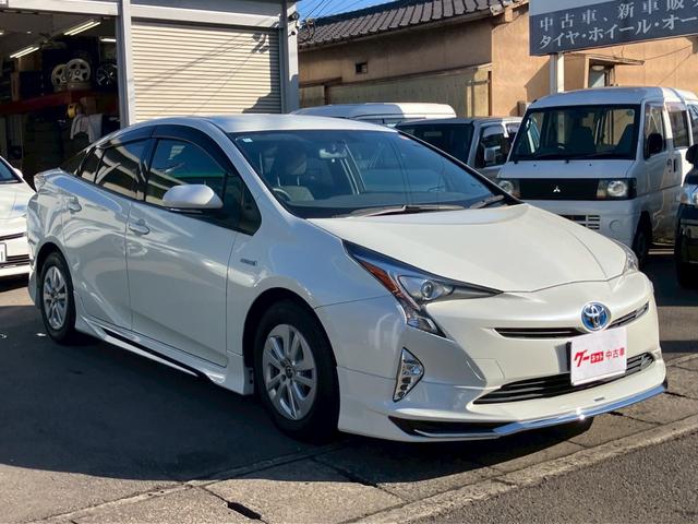 プリウス Ｓ　モデリスタエアロ　トヨタ純正ＳＤナビ　フルセグＴＶ　バックモニター　ＬＥＤヘッドライト　純正アルミ　スマートキー　プッシュスタート　ＥＴＣ　オートライト　アイドリングストップ（5枚目）