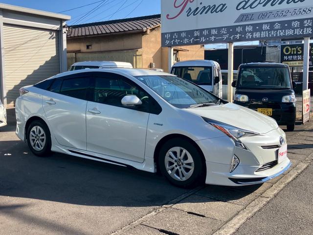 プリウス Ｓ　モデリスタエアロ　トヨタ純正ＳＤナビ　フルセグＴＶ　バックモニター　ＬＥＤヘッドライト　純正アルミ　スマートキー　プッシュスタート　ＥＴＣ　オートライト　アイドリングストップ（6枚目）