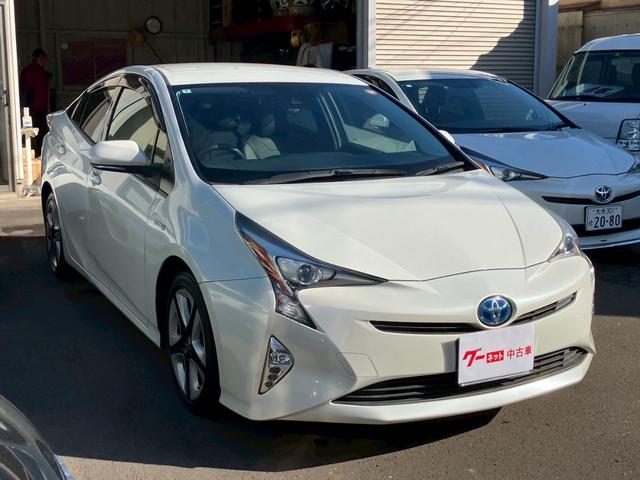 プリウス Ｓツーリングセレクション　トヨタ純正ＳＤナビ　ＴＶ　バックモニター　ＬＥＤヘッドライト　純正１７インチＡＷ　スマートキー　プッシュスタート　クルーズコントロール　アイドリングストップ（5枚目）