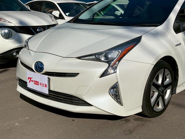 プリウス Ｓツーリングセレクション　トヨタ純正ＳＤナビ　ＴＶ　バックモニター　ＬＥＤヘッドライト　純正１７インチＡＷ　スマートキー　プッシュスタート　クルーズコントロール　アイドリングストップ（7枚目）