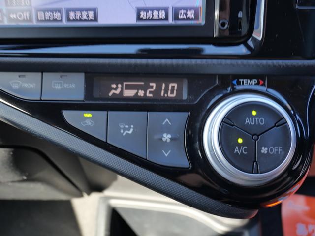 アクア Ｓ　ナビ　ＴＶ　バックモニター　ＥＴＣ　オートエアコン　スマートキー　プッシュスタート　トラクションコントロール　パワーステアリング（30枚目）